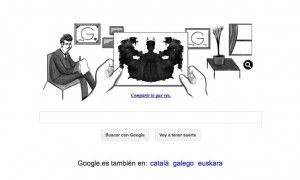 Google homenajea al creador del test de Rorschach